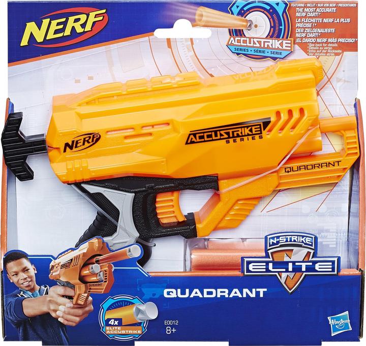 Actual product image Nerf N-Strike Elite Accustrike Quadrant