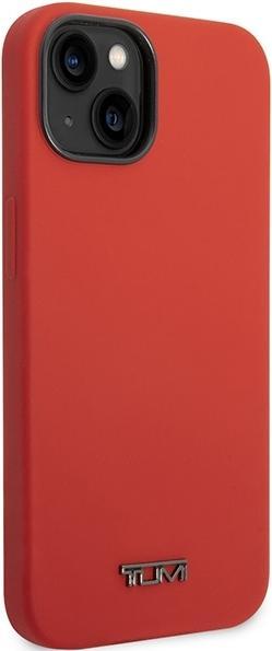 Actual product image Tumi TTUHCP14MSR iPhone 14 Plus 6.7" czerwony/red hardcase Liquid Silicone (Apple iPhone 14 Plus)
