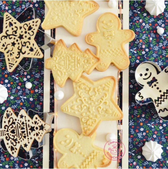 Immagine prodotto ScrapCooking Ausstechform + Holzpräger "Tannenbaum"