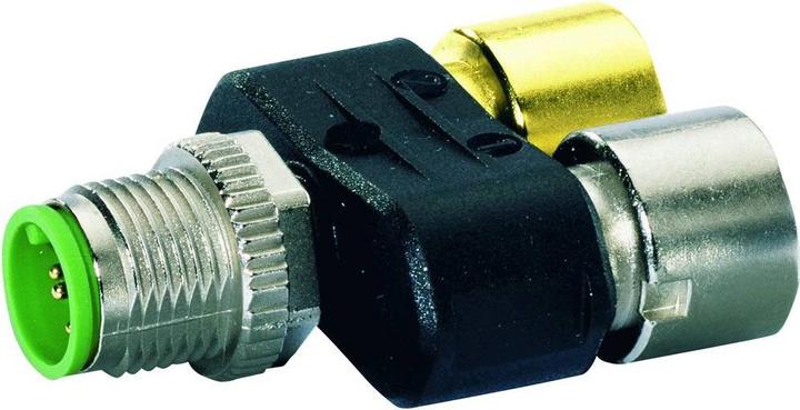 Murr Elektronik Murrelektronik T-Stück Slim Line M12 Stecker 5 polig / 2x M12 Buchse 4 polig
