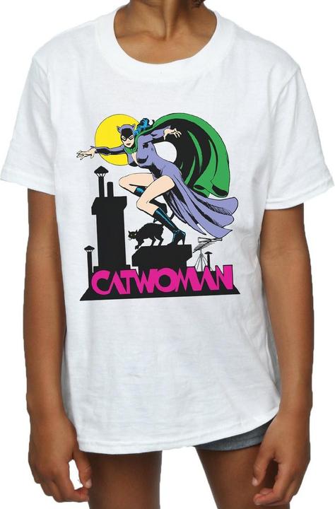 Produktbild Catwoman Text Logo TShirt Mädchen (140, 146)