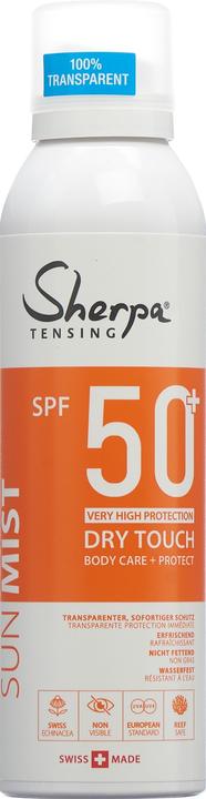 Actual product image Sherpa Tensing Invisible (Sun spray, SPF 50+, 200 ml, 200 g)