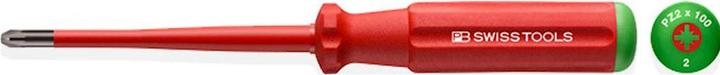 Actual product image PB Swiss Tools Slim electrician's screwdriver for Pozidriv, Classic fully insulated