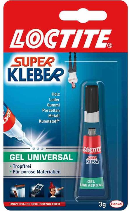 Actual product image Henkel UniversalGlue Gel, single product, 3g (14 g)