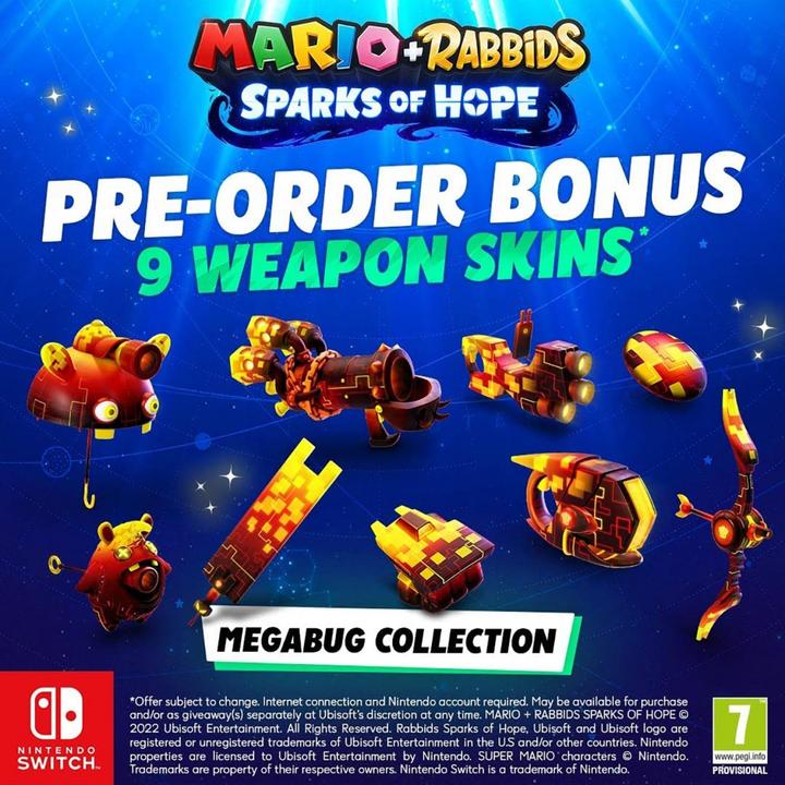 Actual product image Ubisoft Mario + Rabbids: Sparks of Hope (Cosmic Edition) (Switch, Switch Lite, Switch OLED, EN)
