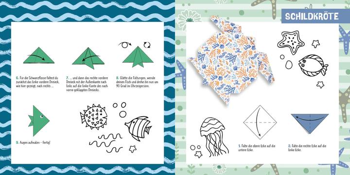 Produktbild 88 x Origami Kids - Unter Wasser (Deutsch, Thade Precht, 2023)