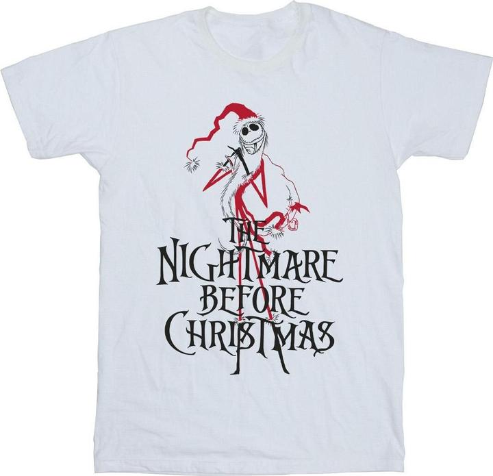 Disney The Nightmare Before Christmas Santa TShirt (4XL)