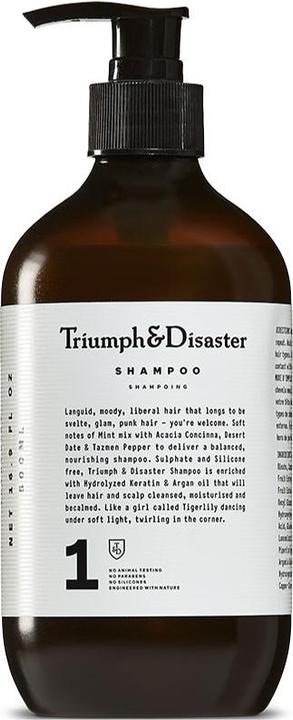 Triumph & Disaster Shampoo 500ml Pet Bottle (500 ml, Flüssiges Shampoo)