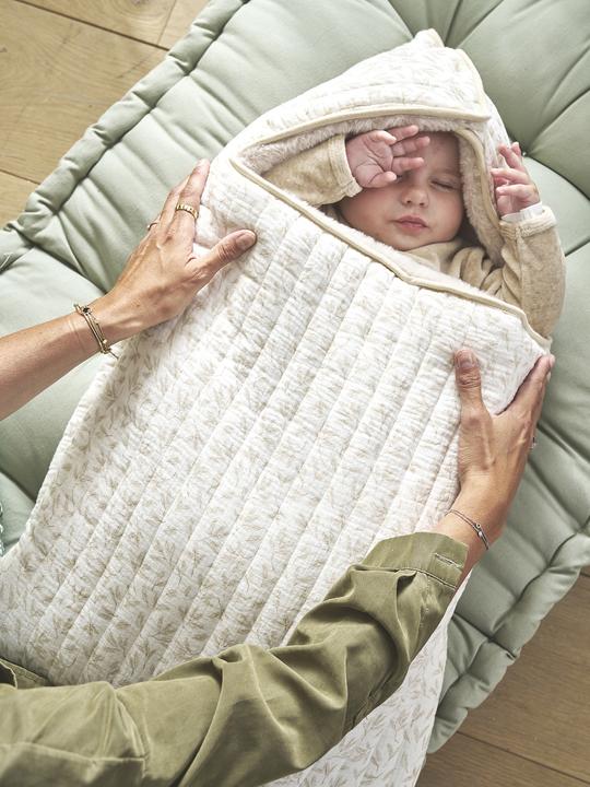 Immagine prodotto Vertbaudet Warmer Baby Ausfahrsack aus Webpelz & Musselin
