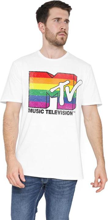 Immagine prodotto MTV Pride Maglietta Logo Arcobaleno Uomo (4XL)