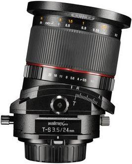 Walimex pro pro 24/3.5 T-S DSLR Nikon F (Nikon F, APS-C / DX, full size)