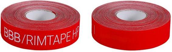 BBB Rimtape Hp adesivo 25mmx10m rosso (25 mm)