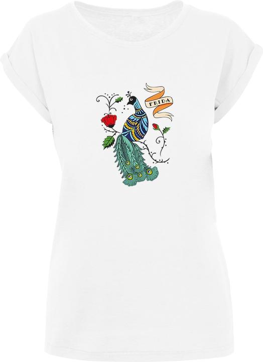 Merchcode Ladies Frida Kahlo Bird T-Shirt - 112079 (S)