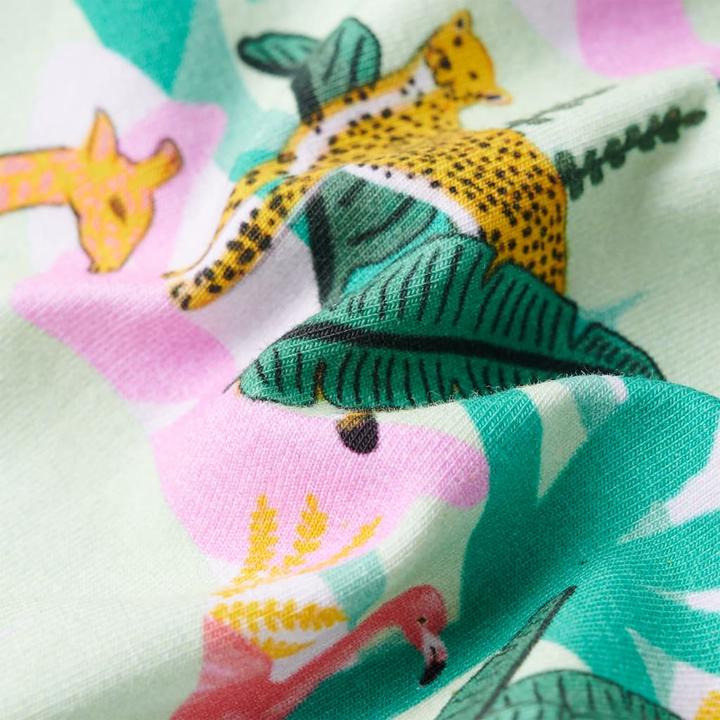 Actual product image VidaXL Children's shorts with drawstring Light mint green 104.Material (104)