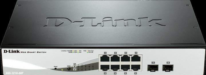 Image du produit D-Link DUPLICAT Dgs-1210-08p (8 Ports)