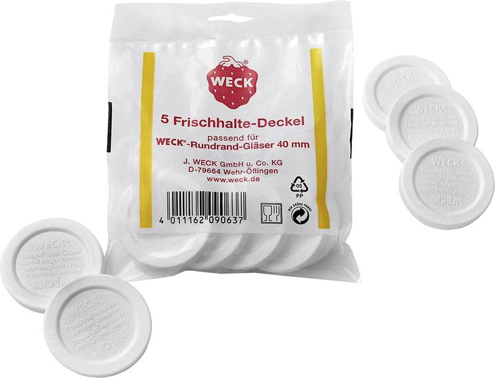 Produktbild Weck Frischhaltedeckel 40mm (5 Stk.)