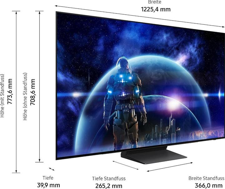 Image du produit Samsung QE48S90DAE (48", S90D, OLED, 4K, 2024)