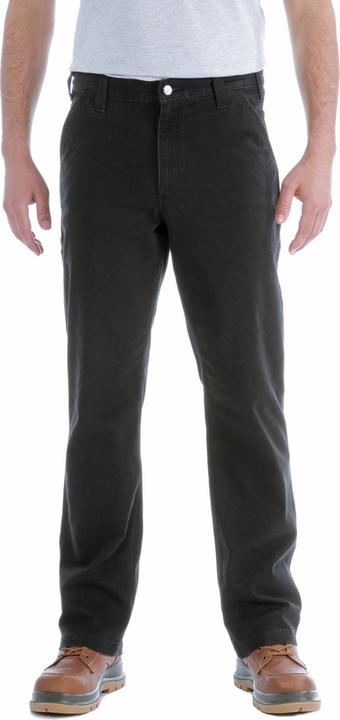 Productafbeelding Carhartt STRETCH DUCK DUNGAREE ZWART Maat W34/L34 (34)