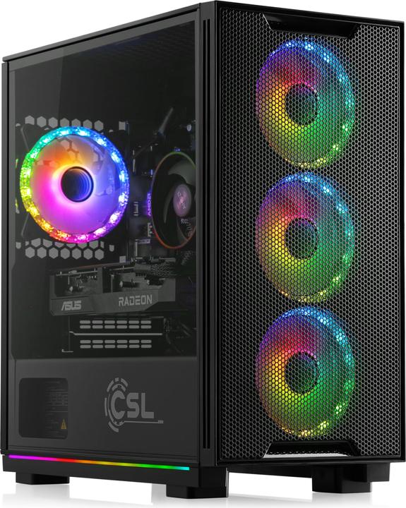 Actual product image CSL M10070H (AMD Ryzen 5 5600, 16 GB, 1000 GB, Radeon RX 7600)
