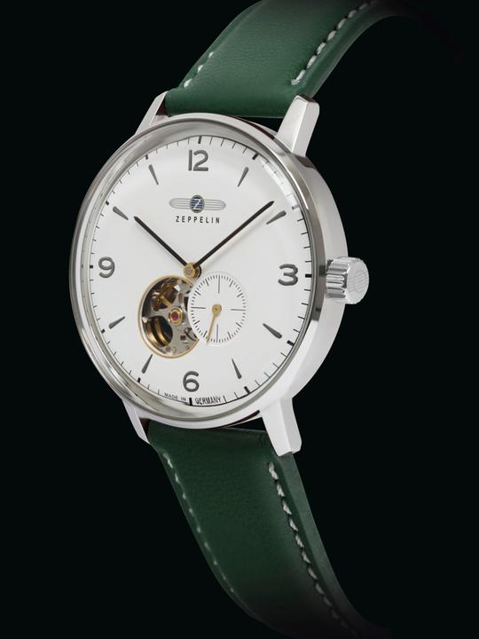 Produktbild Zeppelin LZ 129 Hindenburg Automatic Open Heart 8066-1 N (Analoguhr)