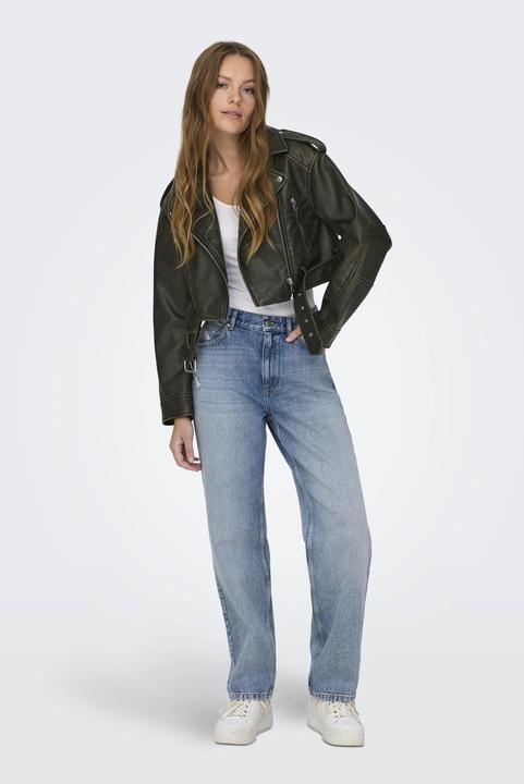 Produktbild Only Onlella Faux Leather Washed Biker Otw (L)