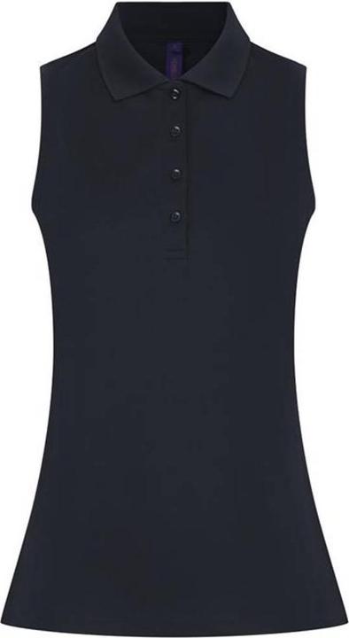 Henbury Poloshirt Ärmellos