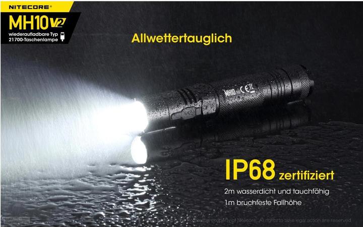 Image du produit Nitecore MH10 V2 - 1200 lumens (14.70 cm, 1200 lm)