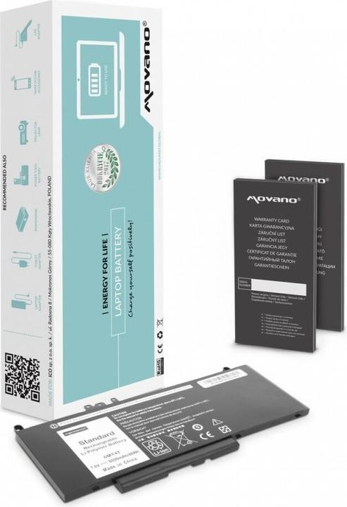 Produktbild Movano Battery Dell Latitude E5470 E5570 (BT (1 Zellen, 6000 mAh)