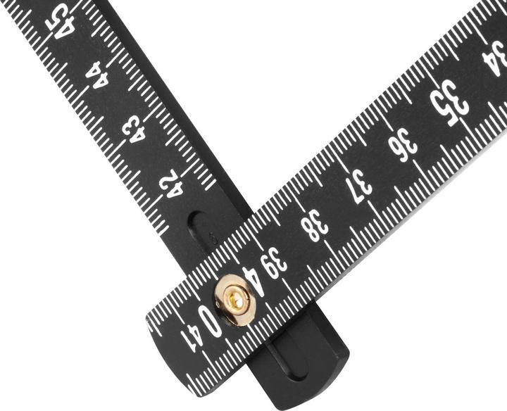 Actual product image Stahlwerk Folding rule set of 3 1 metre precision plastic folding rule folding rule (Metric)