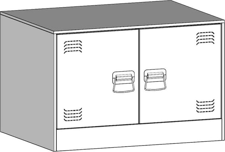 Actual product image VidaXL Khrstina (67 x 50 x 44 cm)