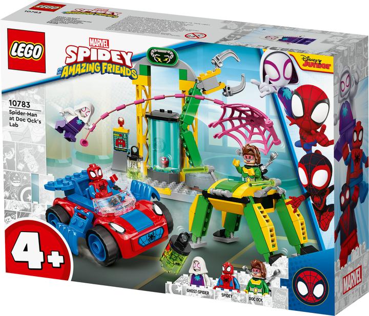 Actual product image LEGO Spider-Man in Doc Ock's lab (10783, LEGO Marvel)
