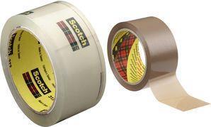 Produktbild 3M SCOTCH 313 Paketband, BOPP-Folie braun, Stärke 0.07mm, 50mm x 100m (50 mm)