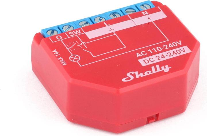 Immagine prodotto Shelly Più 1PM (Attuatore dell'interruttore)