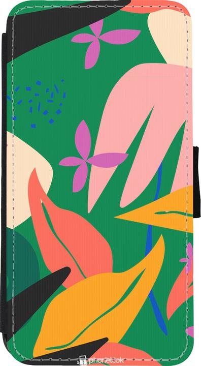 Actual product image PhoneLook Cover Wallet black Abstract Jungle (Apple iPhone XS Max)