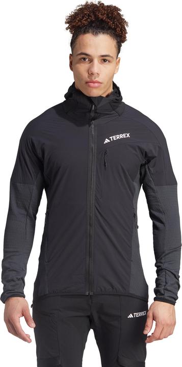 Immagine prodotto adidas Giacca in pile antivento con cappuccio Terrex Techrock (XXL)