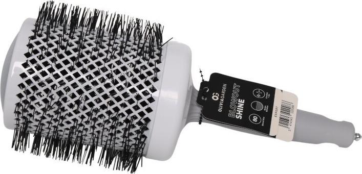 Olivia Garden Expert Blowout Shine Weiss&Grau 80 mm