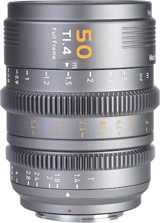 Image du produit Sirui VP-1-50G VISION PRIME T1.4 Vollformat Cine Lens 50mm grau (Plein format)