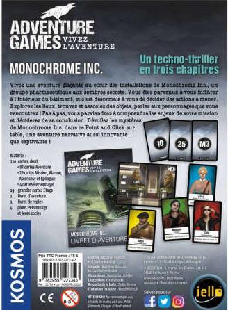 Immagine prodotto Iello Giochi di avventura per famiglie - Monochrome Inc. (Francese)