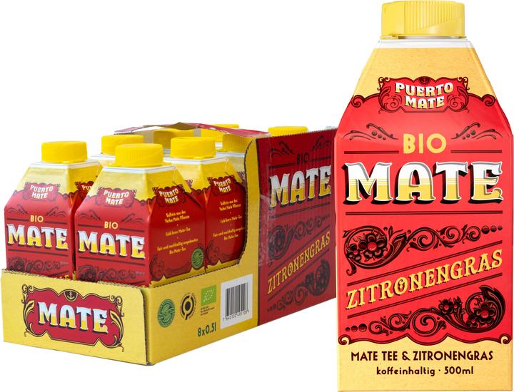 Puerto Mate Maté et citronnelle (8 x 50 cl)