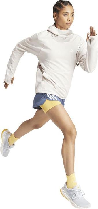 Actual product image adidas Women's Own The Run 3-Stripes Hoodie (M)