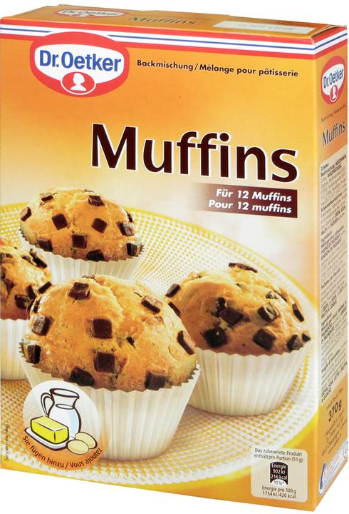 Produktbild Dr. Oetker Muffins Backmischung (370 g)