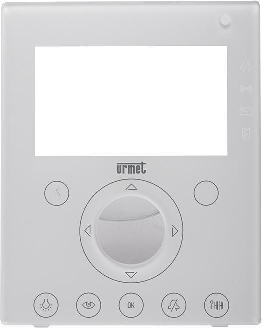 Urmet GRO VMZ 1722/78 Ersatzabdeckung für VM 1716/2 Farbe: weiÃ