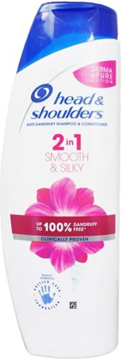 HS Jeans Hs Smooth Silky Anti-Schuppen Shampoo & Spülung 400Ml (400 ml, Flüssiges Shampoo)