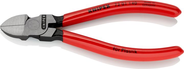 Actual product image Knipex Diagonal Cutter for plastics (140 mm)