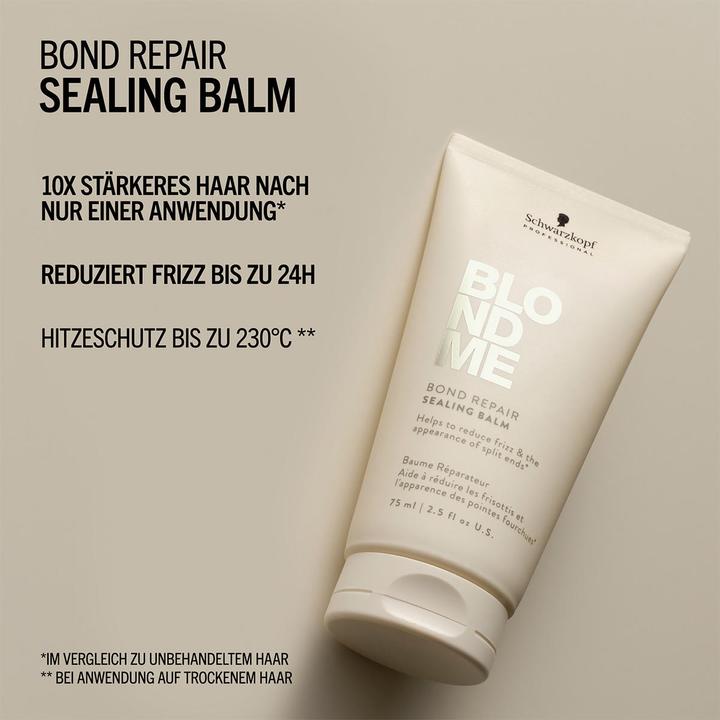 Actual product image Schwarzkopf Professional BLONDME Bond Repair Versiegelnder Balsam (75 ml)