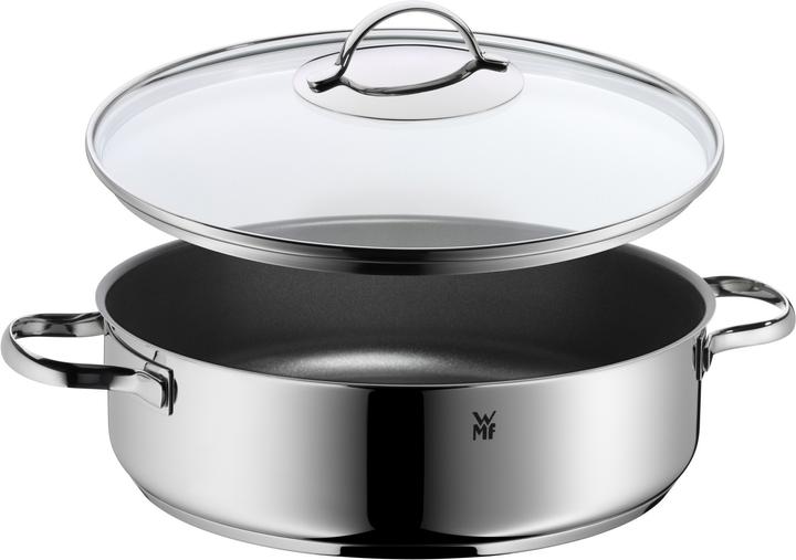 Produktbild WMF Schmorpfanne (28 cm, Bräter + Schmortopf, Edelstahl)