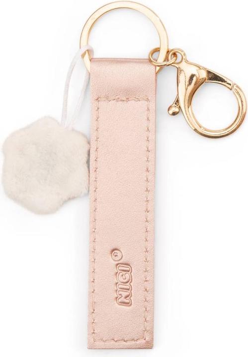 Actual product image Magni NICI Schlüsselanhänger Feel good Kunstlederband mit Blume roségold 10cm