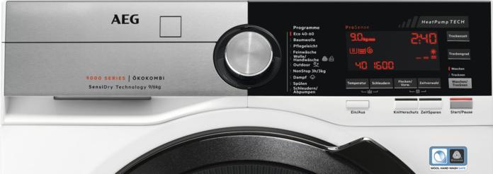 Actual product image AEG L9WSF80699 Washer-dryer with heat pump Washer-dryer Series 9000 with SensiDry