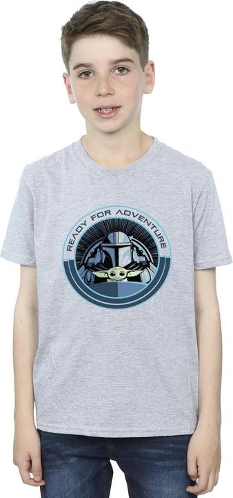 Immagine prodotto Star Wars The Mandalorian Grogu Ready For Adventure Maglietta Ragazzi (128)