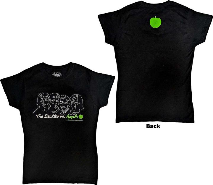 Actual product image The Beatles On Apple (Girlie) (S)